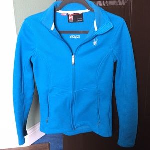 Blue Full Zip sweater